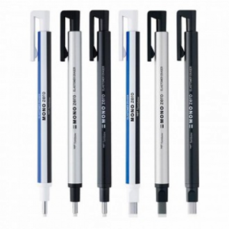 Cục tẩy vuông Tombo Monozero màu bạc