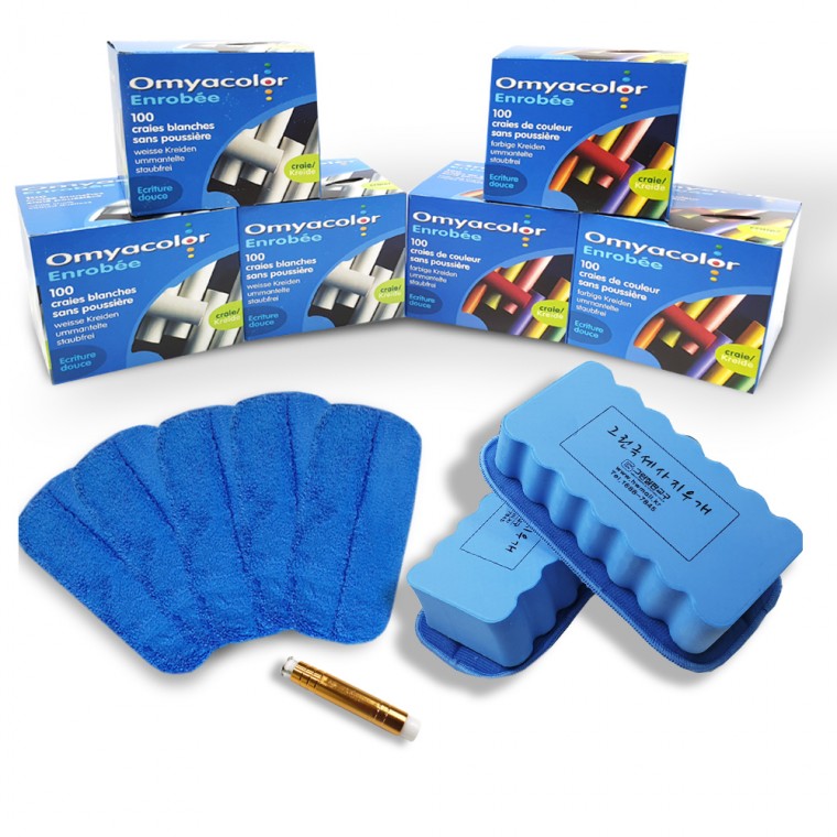 Bộ phấn có ga Omiya 1 (1 bộ - phấn/tẩy/tấm lót/hộp đựng phấn)