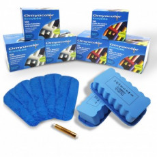 Bộ phấn có ga Omiya 1 (1 bộ - phấn/tẩy/tấm lót/hộp đựng phấn)