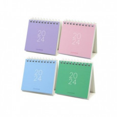 Lịch Mini Pinkfoot 2024 Lịch Để Bàn Nhỏ (bộ 4 món)