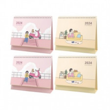 Lịch để bàn lúa mạch Pinkfoot 2024 (Bộ 4)