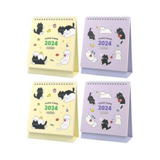 Lịch Để Bàn Pinkfoot 2024 Nyannyang (Bộ 4)