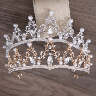 vương miện cô dâu headband