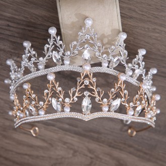 vương miện cô dâu headband