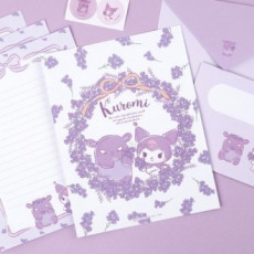 Sanrio Kurumi Bộ văn phòng phẩm Phong bì thư Nhãn dán kỷ niệm sinh nhật