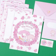 Sanrio My Melody Bộ văn phòng phẩm Phong bì thư Nhãn dán kỷ niệm sinh nhật