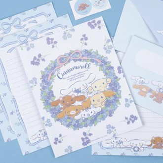 Sanrio Cinnamoroll Bộ văn phòng phẩm Phong bì thư Nhãn dán kỷ niệm sinh nhật