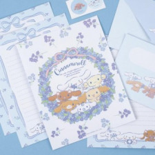 Sanrio Cinnamoroll Bộ văn phòng phẩm Phong bì thư Nhãn dán kỷ niệm sinh nhật