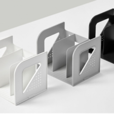 Bộ 2 kệ sách EL sắp xếp bàn làm việc kệ 3 tầng Bàn làm việc văn phòng