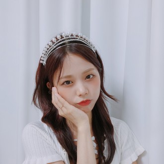 Băng đô cưới vương miện mùa đông