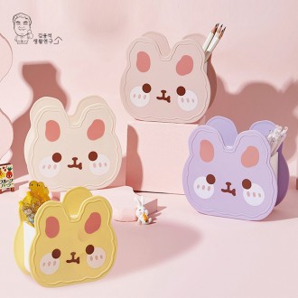 Bebe Rabbit Giá Đựng Đồ 2 Ngăn Đựng Bút Chì Để Bàn Đa Năng Người Tổ Chức Đựng Bút
