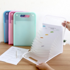 Tài liệu A4 giấy kiểm tra hợp đồng tổ chức túi đi học túi đựng hồ sơ accordion