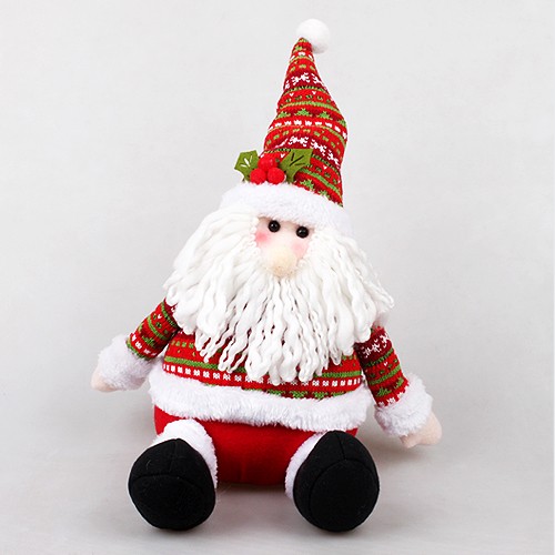 búp bê ông già Noel ngồi