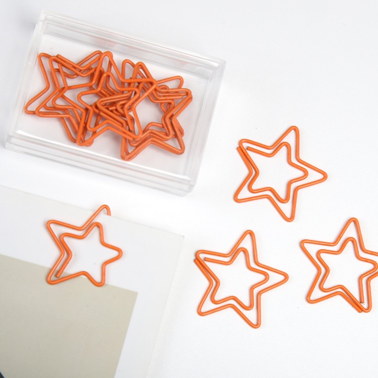 1 hộp kẹp cam hình sao dung tích lớn (10 quả)