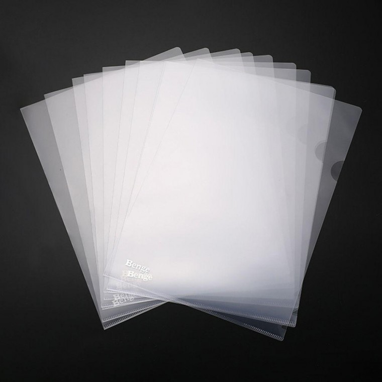 Hộp đựng hồ sơ trong suốt hình chữ L A4 12 tờ