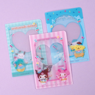 Hộp đựng Sanrio Pooka 3 chiếc hộp đựng photocard hình chữ L giao hàng ngẫu nhiên