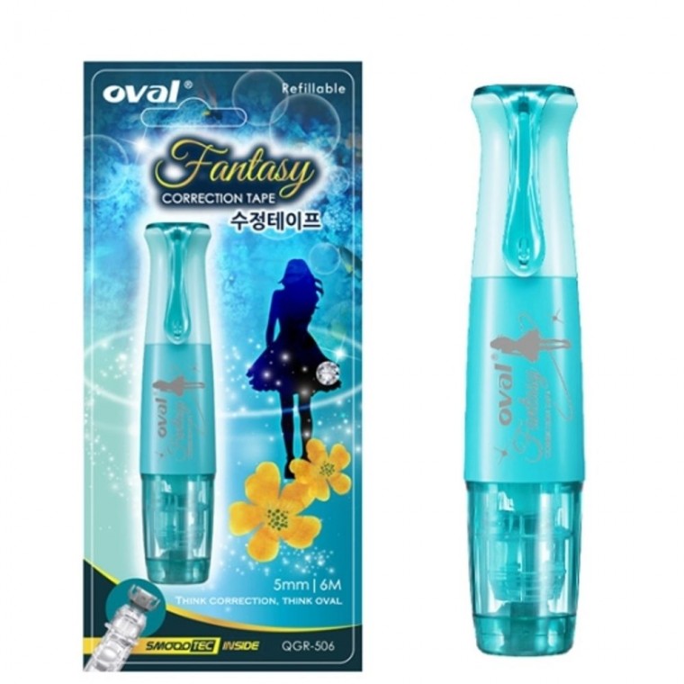 Băng chỉnh sửa loại xoắn 5mmx6m màu xanh 1