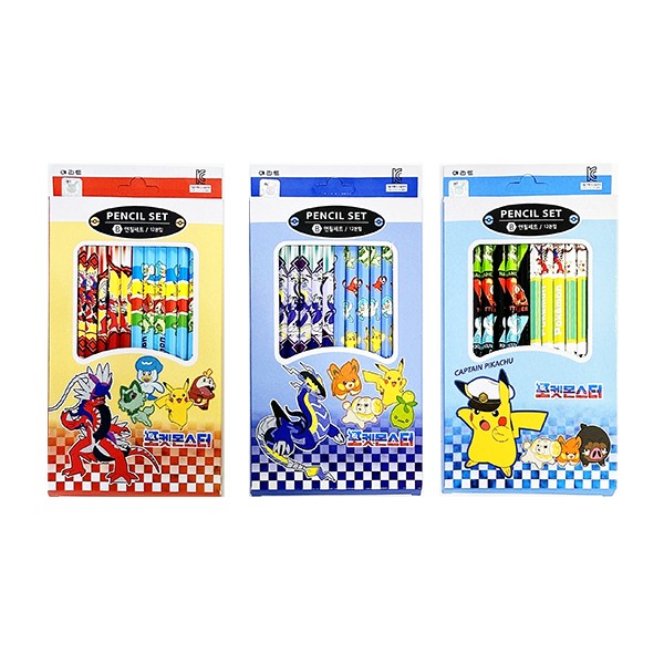 Bộ bút chì Pokemon Elite (12 túi)