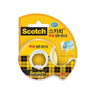 Băng keo hai mặt trong suốt Scotch 137 12mm x 11,4m