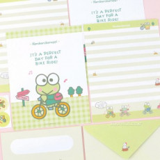 Bộ văn phòng phẩm nhân vật Sanrio - Keroppi (10EA)