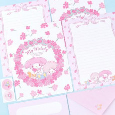 Bộ văn phòng phẩm nhân vật Sanrio-My Melody (10EA)