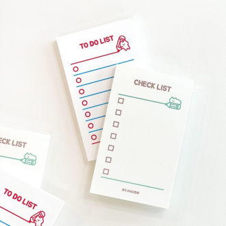 Giấy ghi nhớ bánh gạo Danh sách kiểm tra Annyang Danh sách việc cần làm Giấy ghi nhớ bánh gạo Dakku