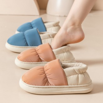 Đệm Bong Bóng Dép Nam Nữ Size Lớn Thời Tiết Lạnh Dép Dép Đi Trong Phòng Khách Mùa Đông