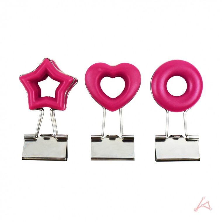 Kẹp điểm 3p đỏ