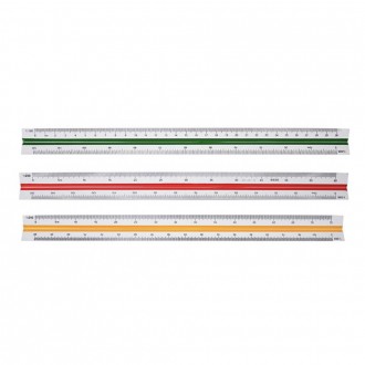 Thước tam giác để vẽ, độ phóng đại cao, độ phóng đại thấp, 30 cm