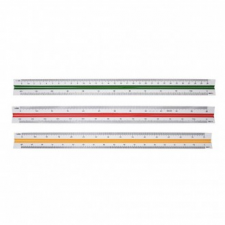 Thước tam giác để vẽ, độ phóng đại cao, độ phóng đại thấp, 30 cm