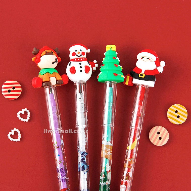 Bút chì mực Giáng sinh-24EA