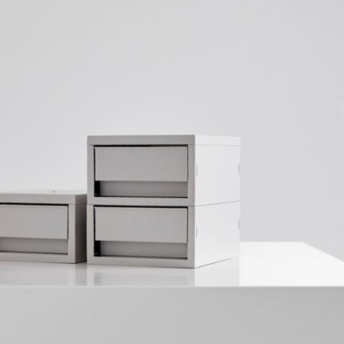 Hộp sắp xếp bàn làm việc mini hộp nhỏ 2 tầng newtro desk terrier