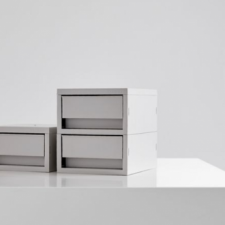 Hộp sắp xếp bàn làm việc mini hộp nhỏ 2 tầng newtro desk terrier