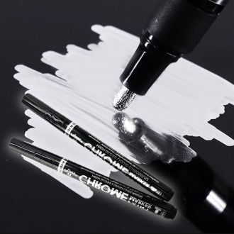 Bút đánh dấu Chrome dạng lỏng sơn bóng bằng kim loại 7 10 mm