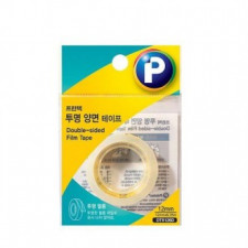 Nạp băng keo hai mặt 12 mmx6,35m Phim trong suốt Vật tư văn phòng Printec