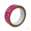 Băng keo hologram 3cm (10m) màu hồng