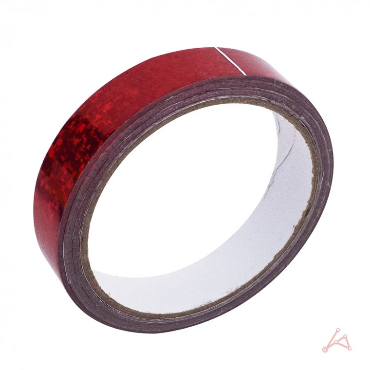 Băng keo ba chiều 2cm (10m) màu đỏ