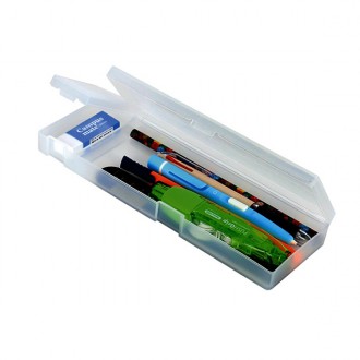 Hộp đựng bút chì trong mờ 2 tầng Morning Glory tùy chỉnh