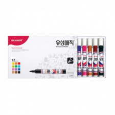 Bộ 12 Màu Monami Oily Magic
