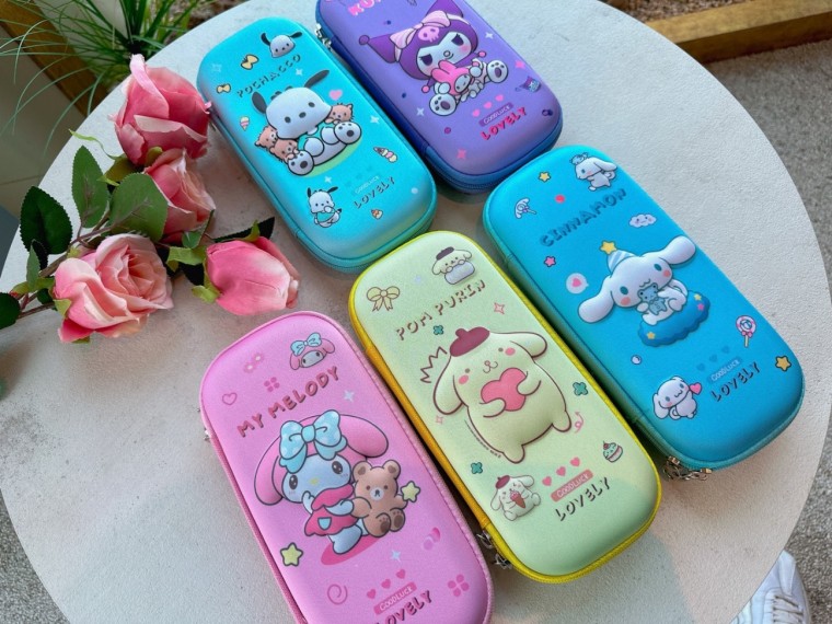 Hộp bút chì mềm Sanrio 3D Squishy (5 loại)
