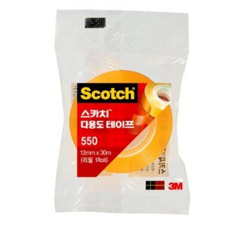 Băng keo 3M Refill 550-12 12 mmx30m 12 cái 1 gói