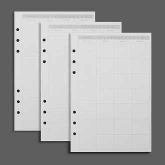 Truyện Chèn nhật ký 6 lỗ (A5) nạp nhật ký hàng tháng