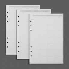 Truyện Chèn nhật ký 6 lỗ (A5) nạp nhật ký hàng tháng