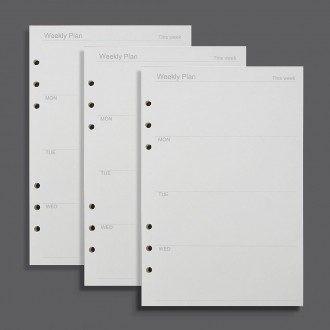 Truyện Chèn nhật ký 6 lỗ (A5) nạp nhật ký hàng tuần