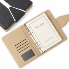 Muốn nhật ký loại sổ (A5) (màu đen) nhật ký da