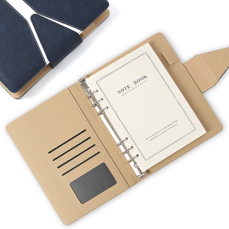 Muốn có sổ ghi chép loại nhật ký (A5) (hải quân) có dây