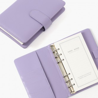 Sổ tay loại Nhật ký Daily Pick (A6) (Tím) Sổ tay có dây
