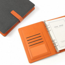 Sổ tay loại nhật ký Memoria (A5) (màu xám) sổ tay có dây