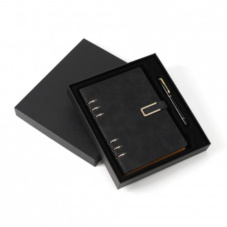 Bộ bút bi nhật ký da cổ điển nhật ký văn phòng