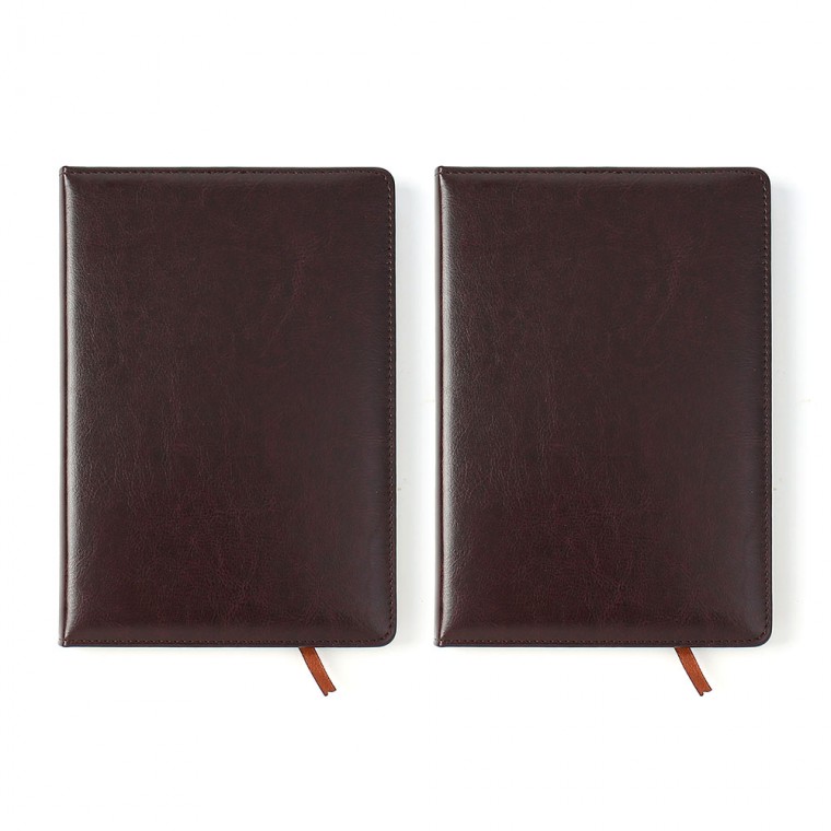 Sổ nhật ký bìa da A5 bộ 2p nhật ký có dây